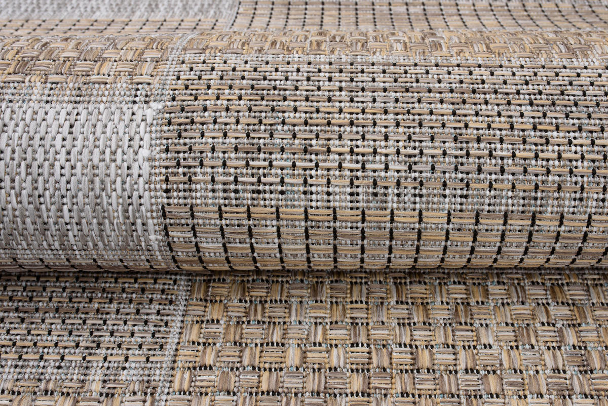 TEPPICH MELISSA Grau 140/200 cm - Grau, Kunststoff (140/200cm) - Tapiso