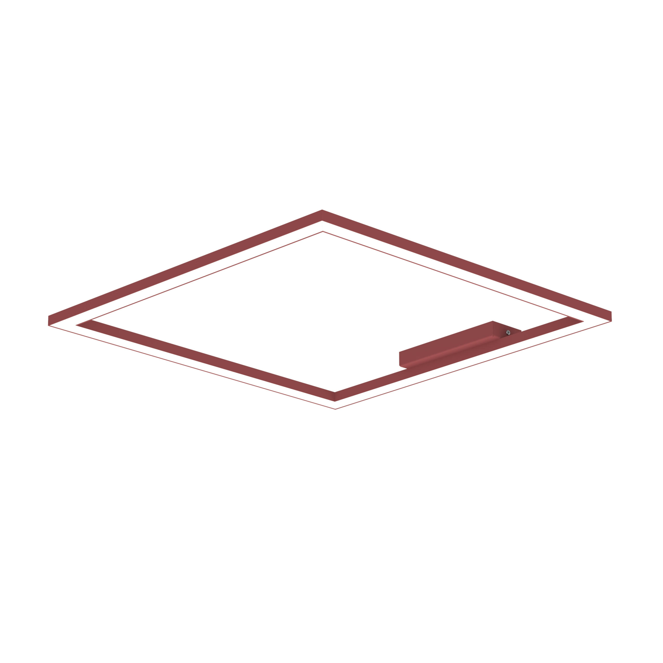 Lumicom Led-Deckenleuchte Rot 60x100x60 cm