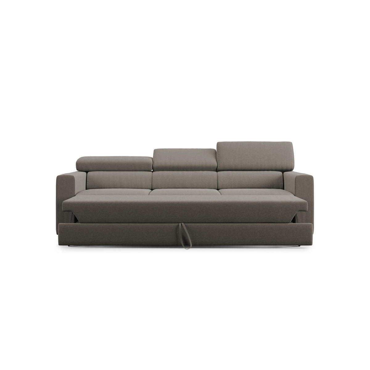 LINEARSOFA Dylan - Taupe, Textil (240/74/100cm) - Divani.store