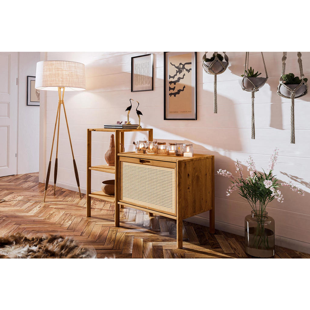 Thumbnail - byoak Regal, Mokka, Holz, Kerneiche, 115x86x46 cm, Wohnzimmer, Kommoden & Sideboards, Kommoden