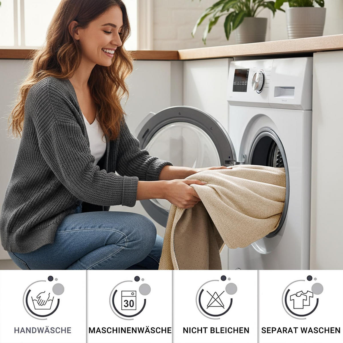 SOFAÜBERWURF Beige 90 x 180 cm 1 Stück - Beige, Textil (90/180cm) - Kaket