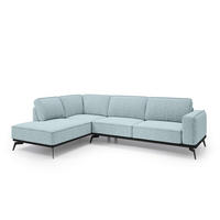ECKSOFA Rosalia Multicolor - Multicolor, Textil (293/90/200cm) - Pillovely