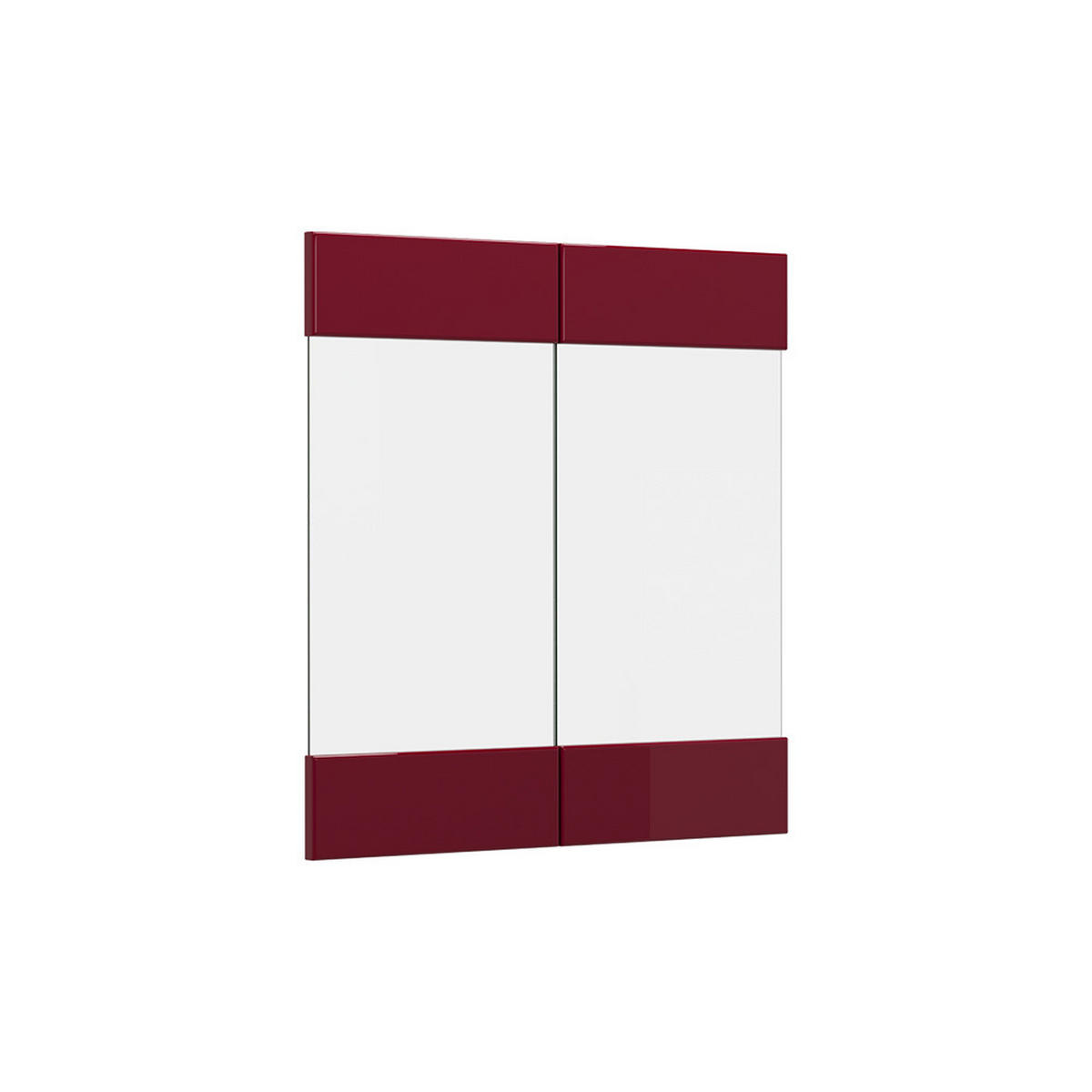 KUCHYŇSKÁ DVÍŘKA R-Line Červená vysoký lesk - červená, kompozitní dřevo (59.2/59/1.6cm) - Vicco