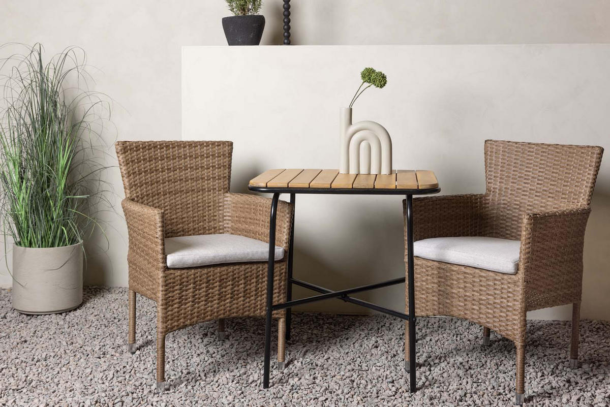 GARTENSET natur - Naturfarben, Holzwerkstoff - ebuy24