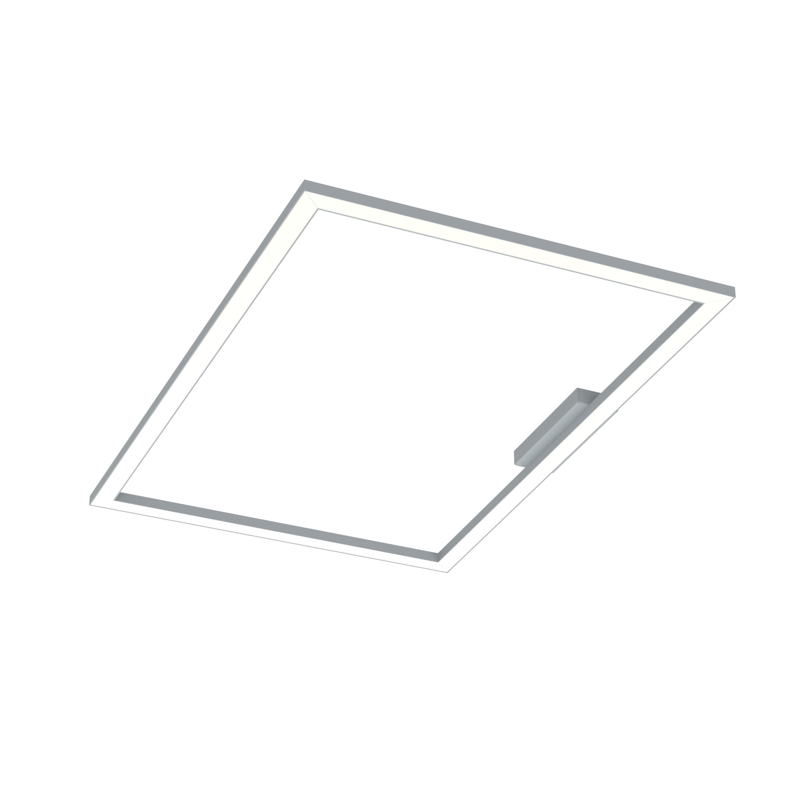 LED-DECKENLEUCHTE - Grau, Metall (60/90/100cm) - Lumicom