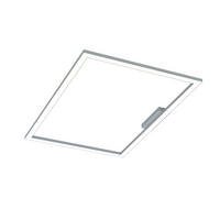 LED-DECKENLEUCHTE - Grau, Metall (60/90/100cm) - Lumicom