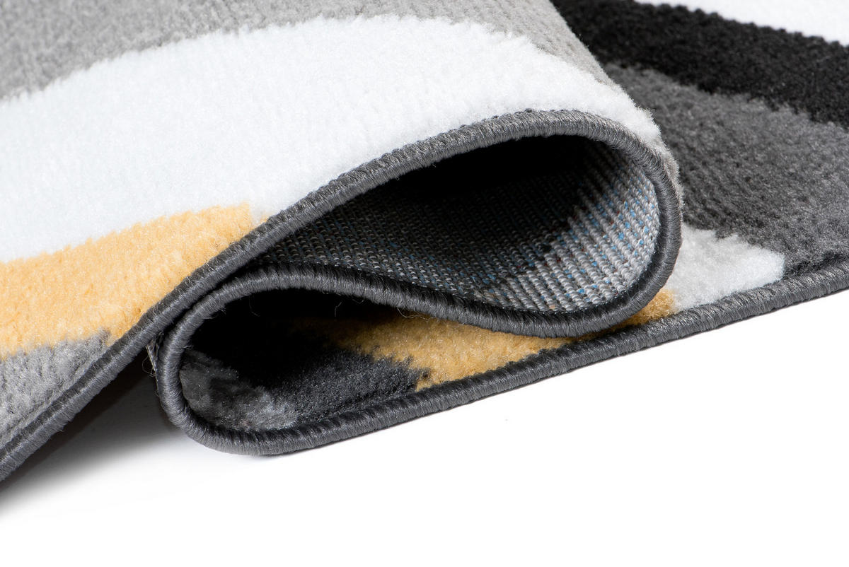 LÄUFER MAYA Goldfarben 100/100 cm - Goldfarben, Textil (100/100cm) - Tapiso