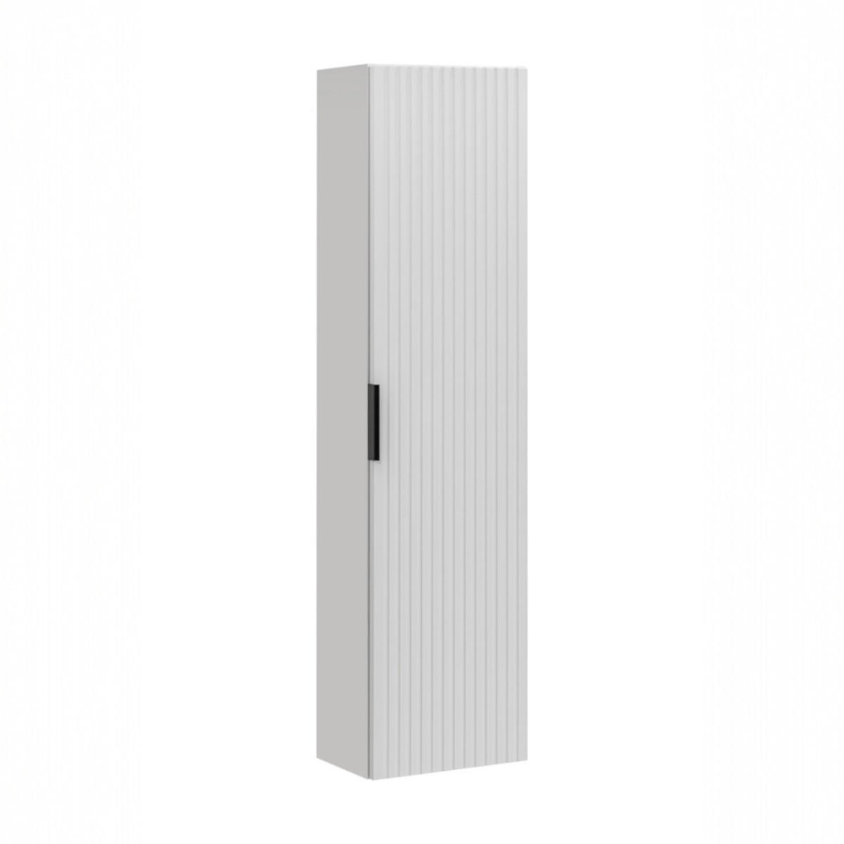 BADMÖBEL-SET 7 Teile - Adel White A in Weiß/Wotan Eiche - Eiche Wotan/Schwarz, Holz/Metall (80/140/46cm)