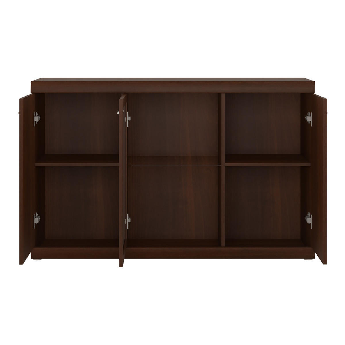 WOHNZIMMER-SET 2-TLG. Imperia-129 - Braun, Holzwerkstoff (280/89/45cm) - Lomado
