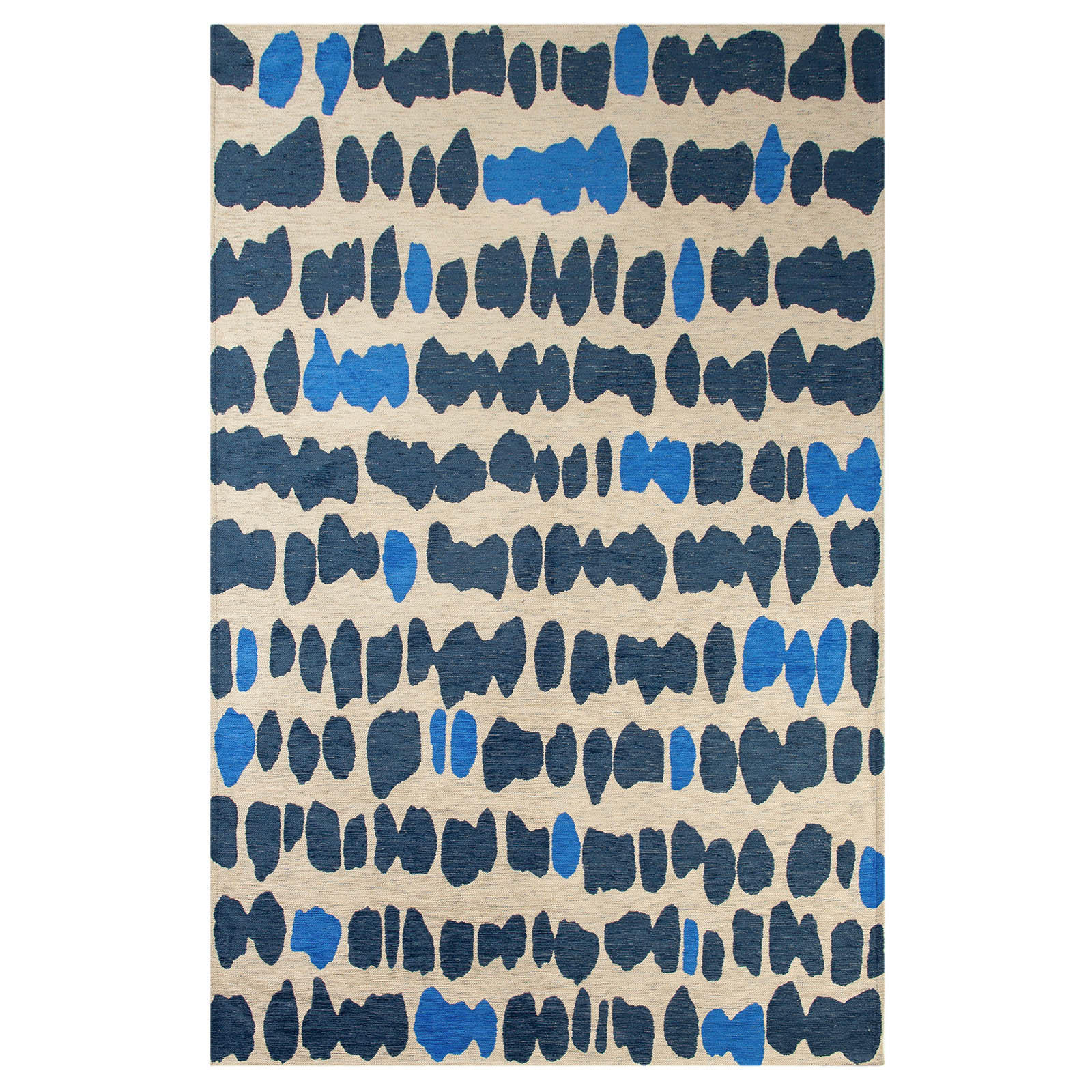 Lola&Moi Teppich Blau 240x340 cm