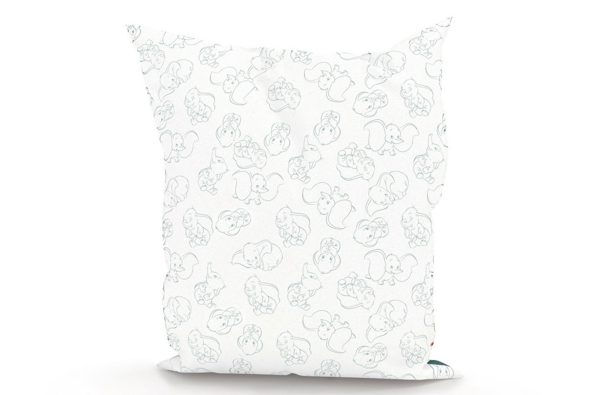 KINDER-SITZSACK - Dumbo - Multicolor/Weiß, Textil (100/25/135cm) - Green Bean