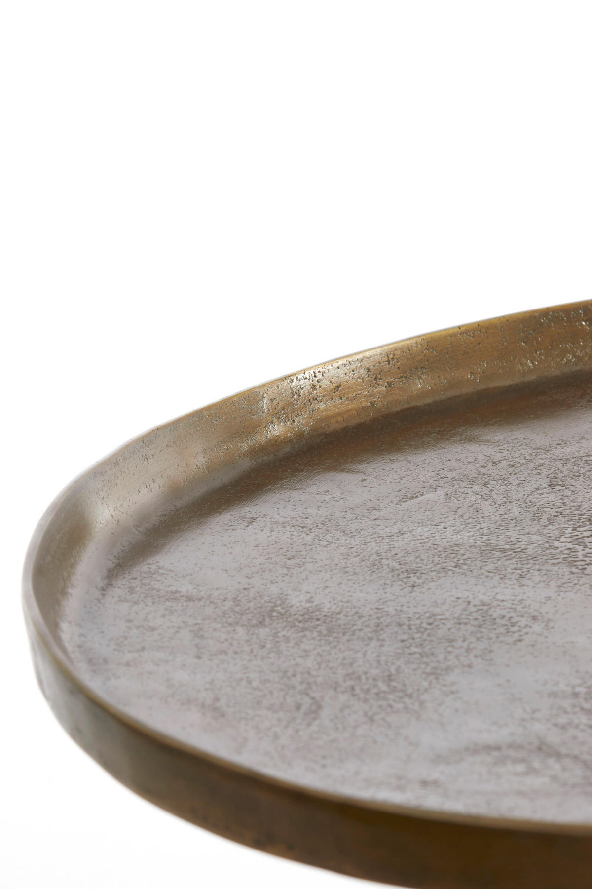 BEISTELLTISCH Lienz Bronze 80/60/36 cm - Bronzefarben, Metall (80/60/36cm) - Light & Living