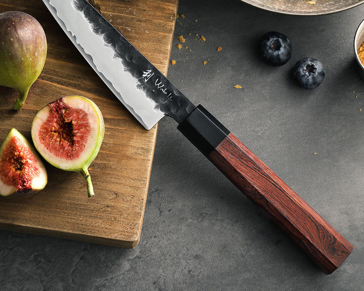 OFFICEMESSER 11,5 cm - Braun, Holz/Metall (24cm) - Wakoli