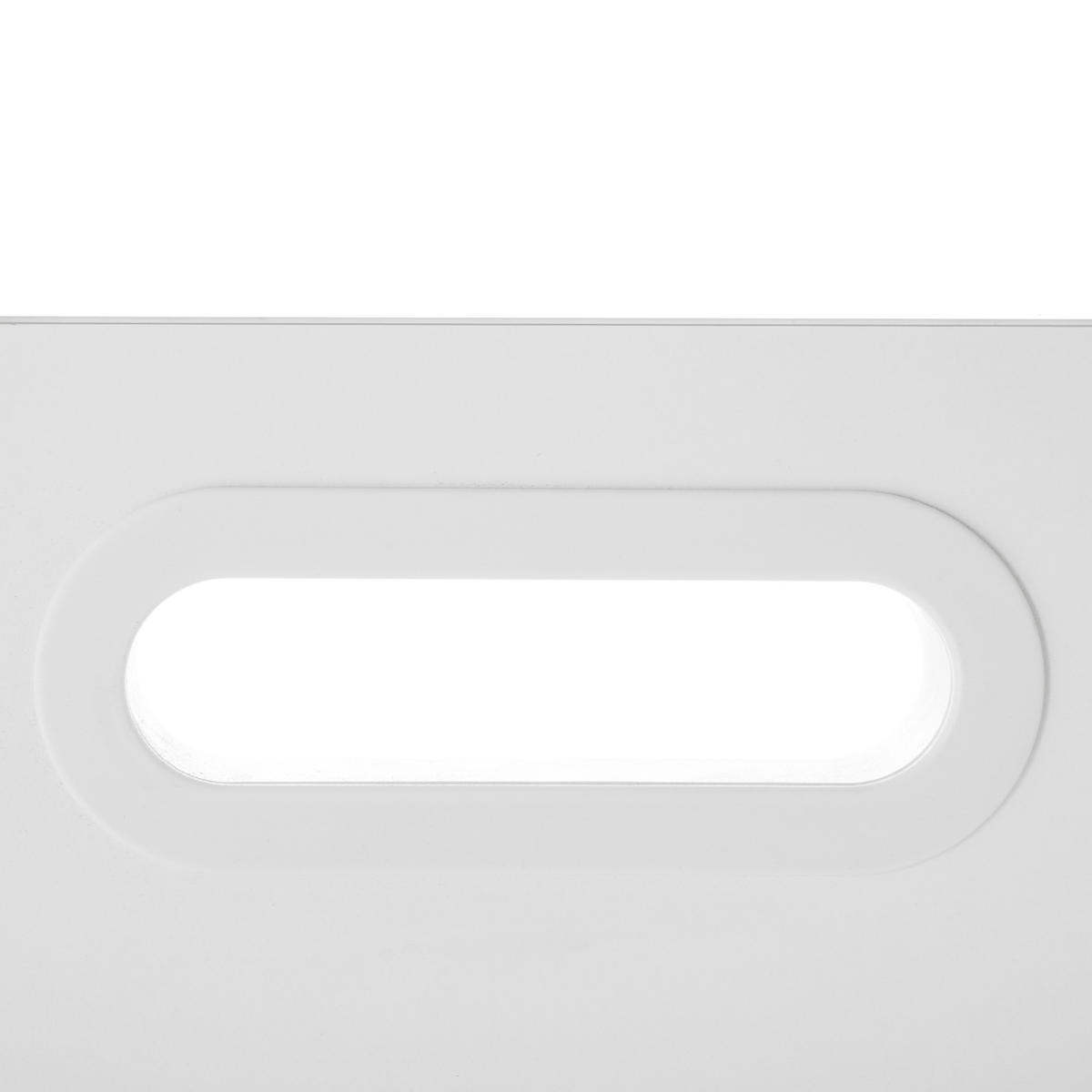 HOCHBETT aus Holz 90x200 cm in Weiß mit Schreibtisch & Kleiderschrank - Weiß, Holz (90/200cm) - Modfu