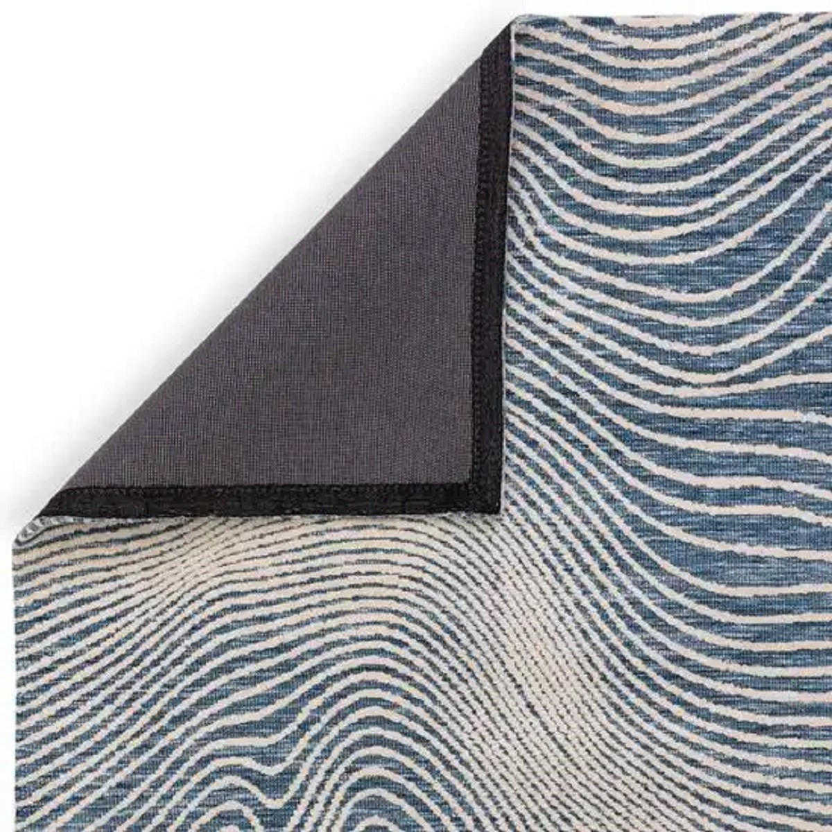 TEPPICH Moderner für Wohn- und Schlafzimmer MASSY Blau 160 x 230 cm - Blau, Textil (160/230cm) - Novatrend
