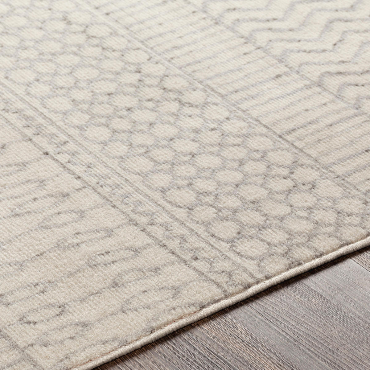 KURZFLORTEPPICH 200/275 cm Grau - Weiß, Naturmaterialien/Textil (200/275cm) - LIVABLISS
