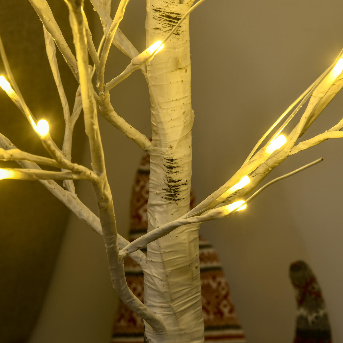 WEIHNACHTSBAUM Weiß 17.0/17.0/120.0cm - Weiß, Kunststoff (17/120/17cm)
