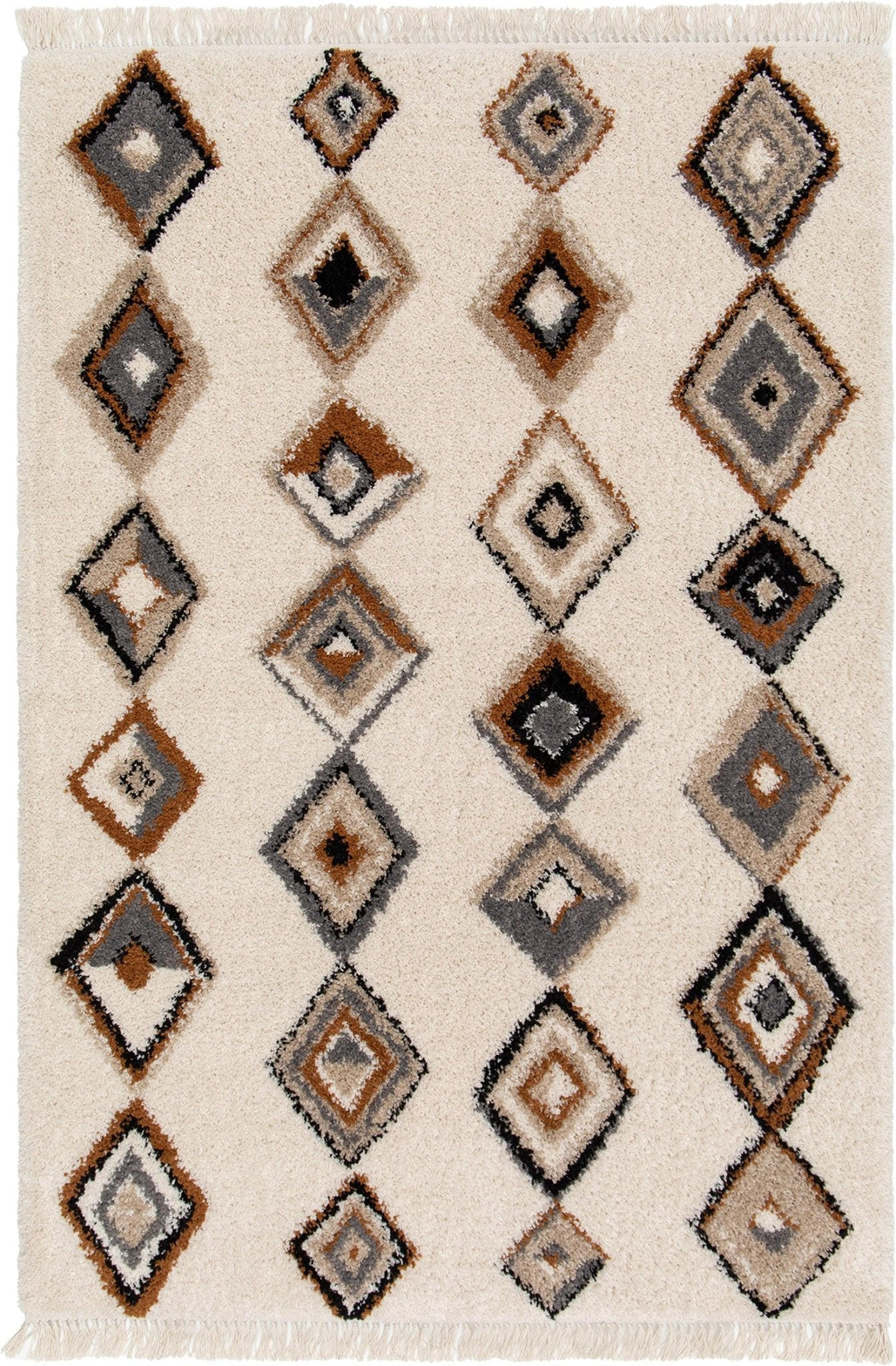 TEPPICH weich Ethno-Stil mehrfarbig - Multicolor, Textil (160/230cm) - AFK Living