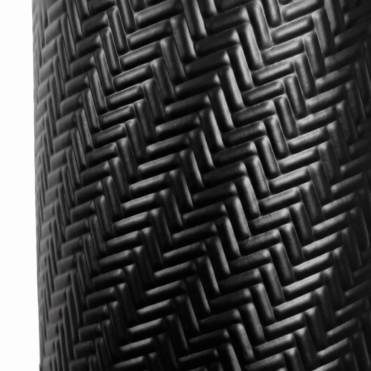 BLUMENSTÄNDER Schwarz 2er-Set Metall 41x18 cm - Schwarz, Metall (20/60/20cm) - Relaxdays