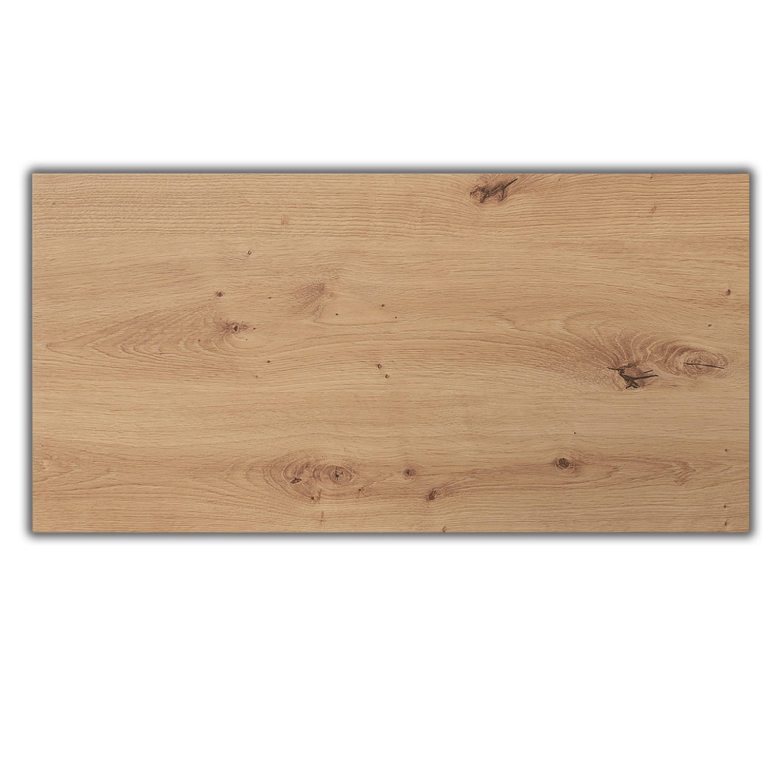 SCHREIBTISCHPLATTE 80/160/2,5 cm in Wildeiche - Wildeiche, Holzwerkstoff (80/160/2.5cm) - bümö