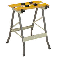 WERKBANK DE-18995 klappbar mit 4 Schraubzwingen Grau - Grau, Metall (60.5/78.5/62.5cm) - ComfortXL