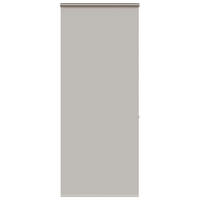 ROLLO für die Dusche 100/240 cm Stoffbreite 96 cm aus PEVA Hellgrau - Hellgrau, Kunststoff (100/240cm) - vidaXL