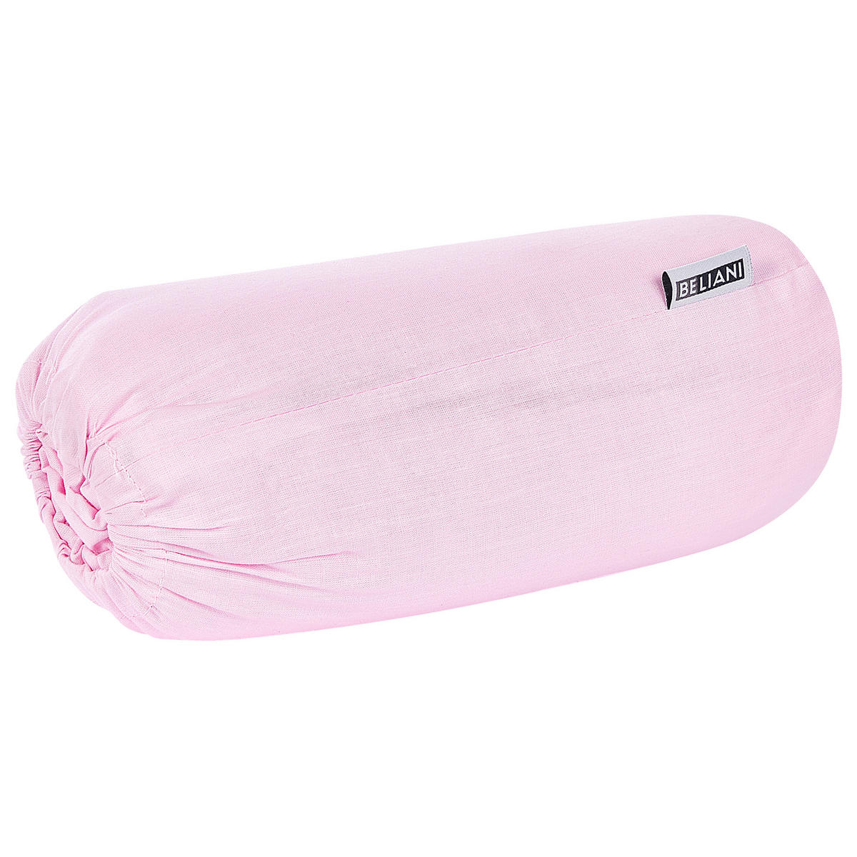 SPANNBETTLAKEN 160/200 cm Baumwolle Pastellrosa Janbu - Pink, Textil (160/200cm) - Beliani