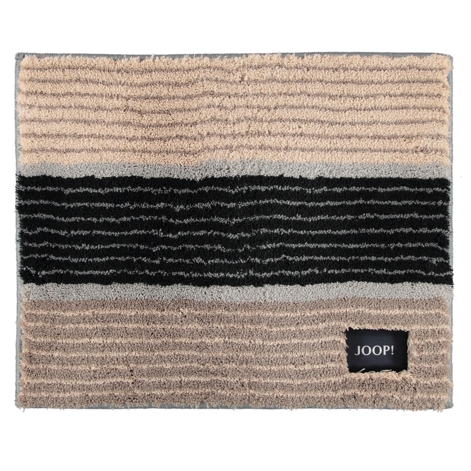 BADTEPPICHE LINES 286 NATUR - 020 - Beige, Textil (50/60cm) - Joop!