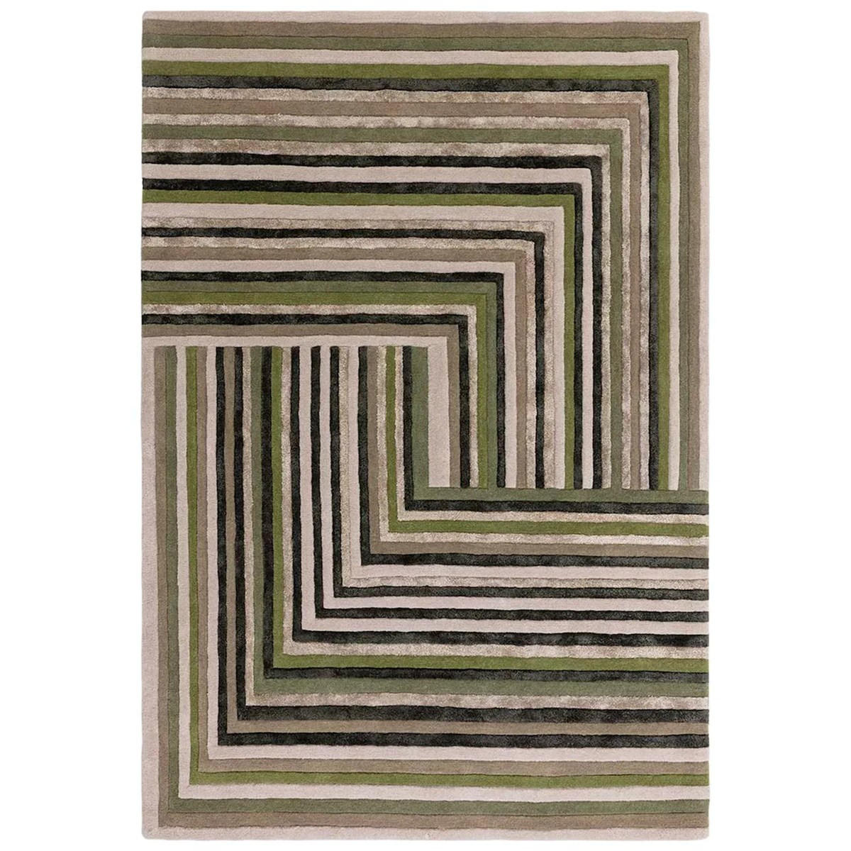 Novatrend Teppich Grün 160x230 cm
