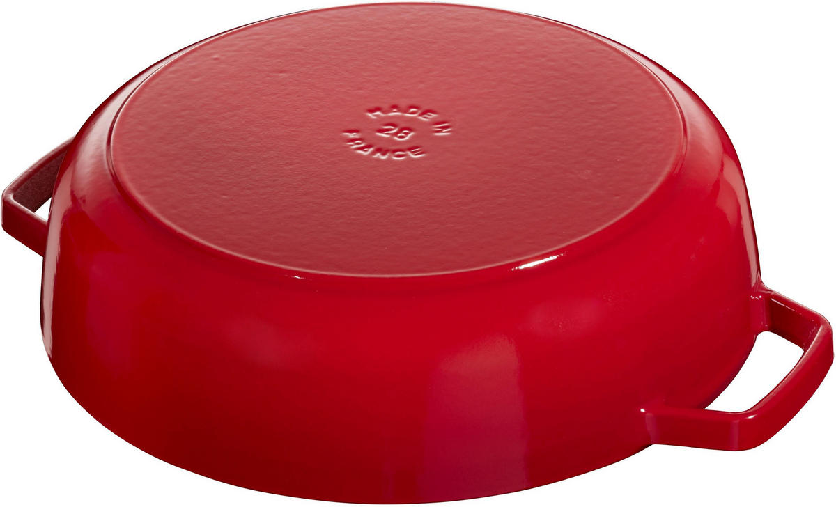 BRÄTER Chistera Kirsche - ø 28 cm / 3.7 liter - Rot, Metall (28cm)