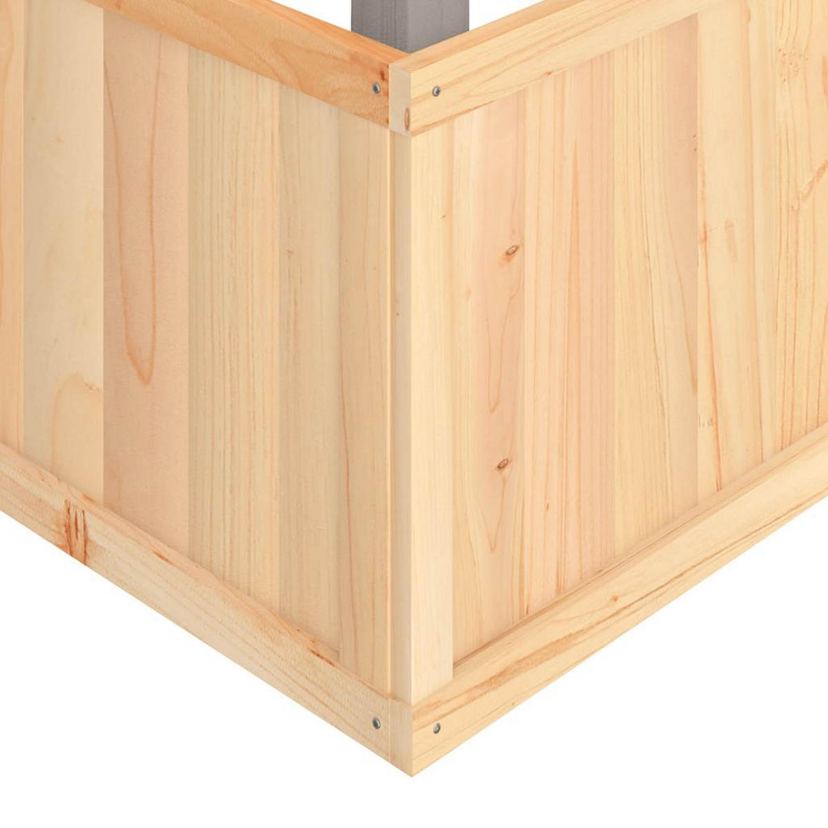 SPIELTURM MASSIVHOLZ TANNE - Braun, Holz (131.5/145cm) - vidaXL