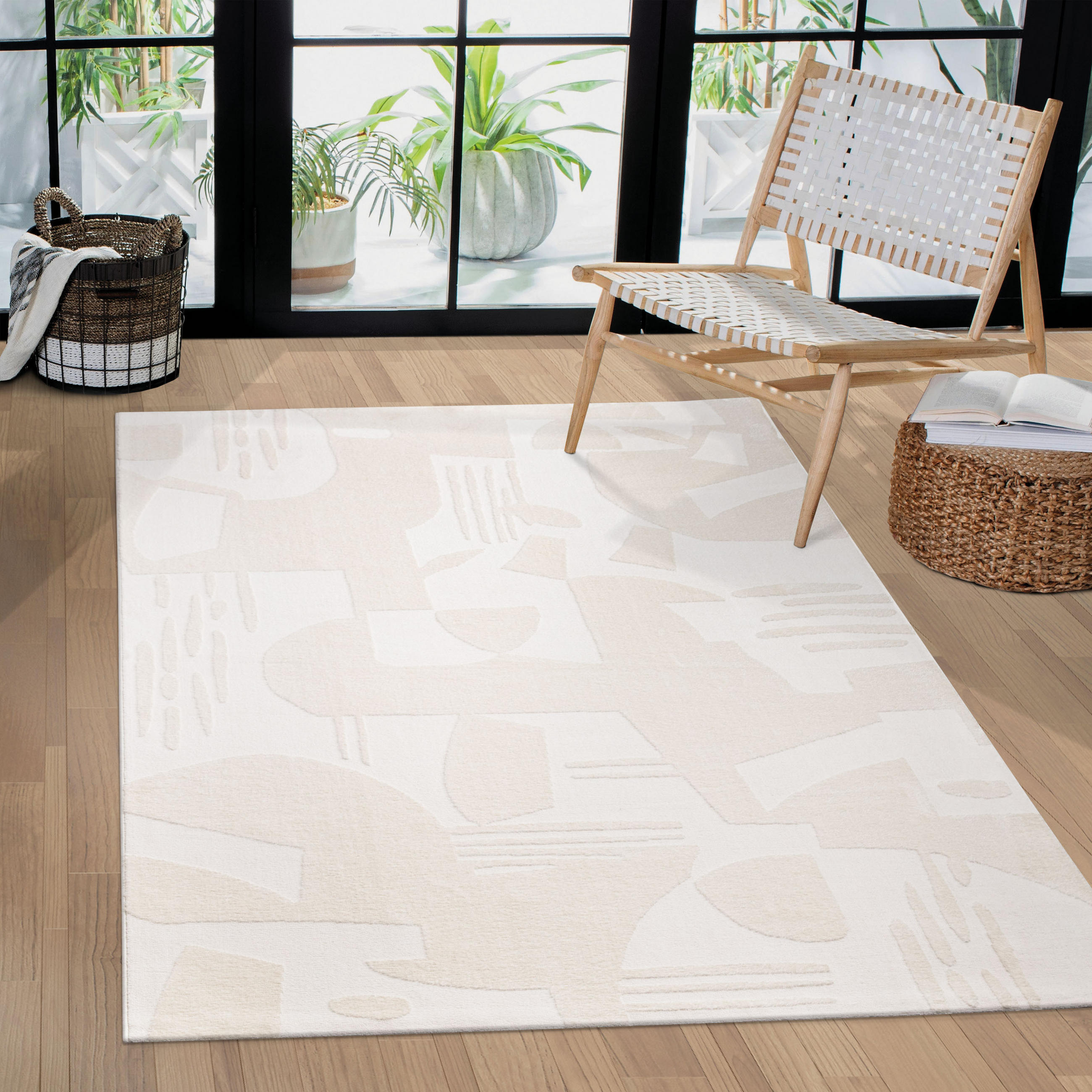 KURZFLORTEPPICH 240/340 cm Luzern 655 - Creme, Textil (240/340cm) - Paco Home