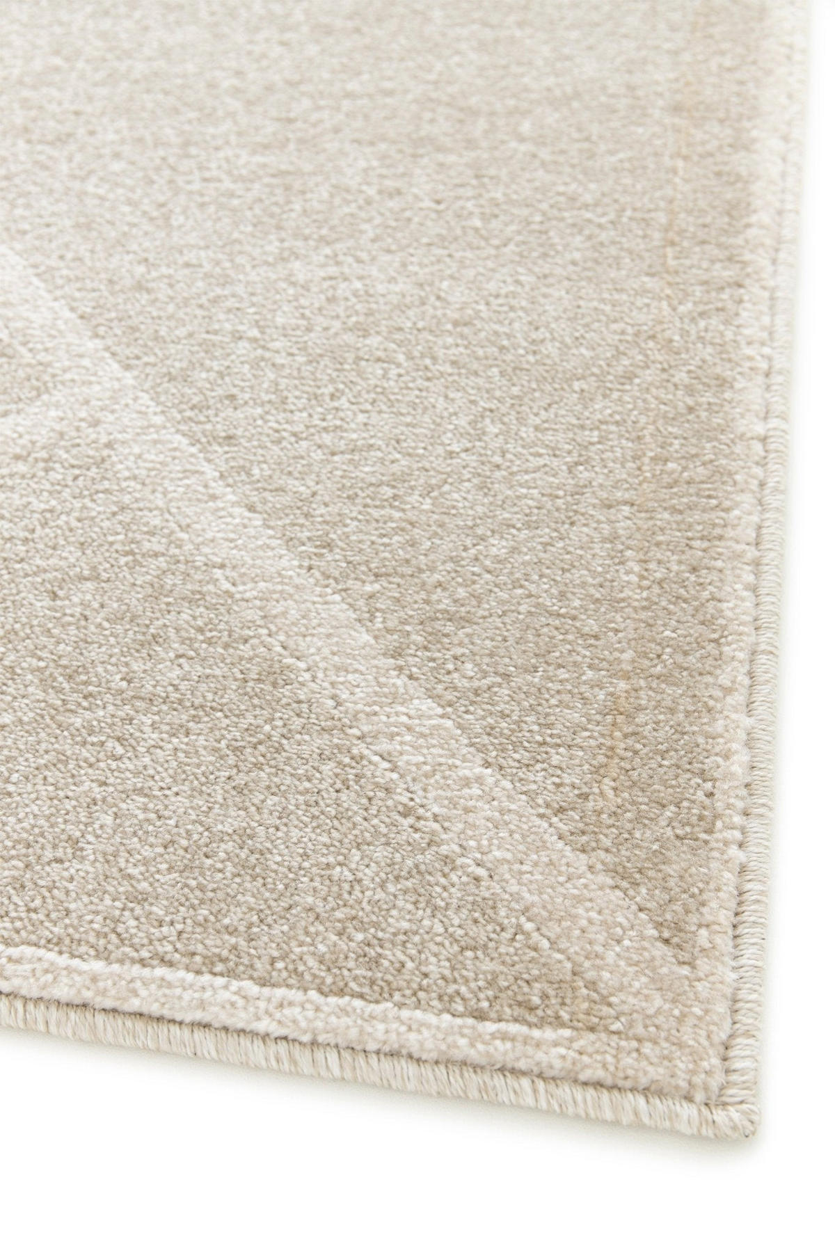 TEPPICH Designer sehr weich beige - Beige, Textil (120/170cm) - AFK Living