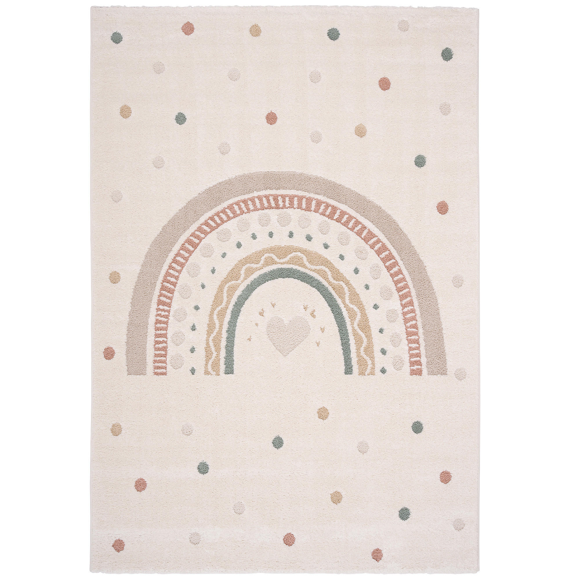KINDER TEPPICH HAPPY KIDS - Weiß, Textil (200/290cm) - Pergamon