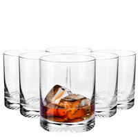 WHISKYGLÄSER MIXOLOGY MIT GEPRÄGTEM BODEN, 6ER-SET, 300 ML - Transparent, Glas (0.3L) - Krosno Glass