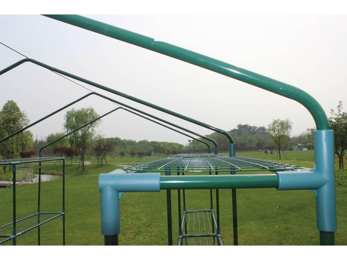 GEWÄCHSHAUSFOLIE Grün - Grün, Kunststoff (250/210/170cm) - Habitat Garten