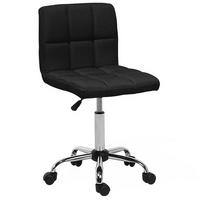 BÜRODREHSTUHL Polyester Schwarz Marion - Schwarz, Textil/Metall (44/79/38cm) - Beliani