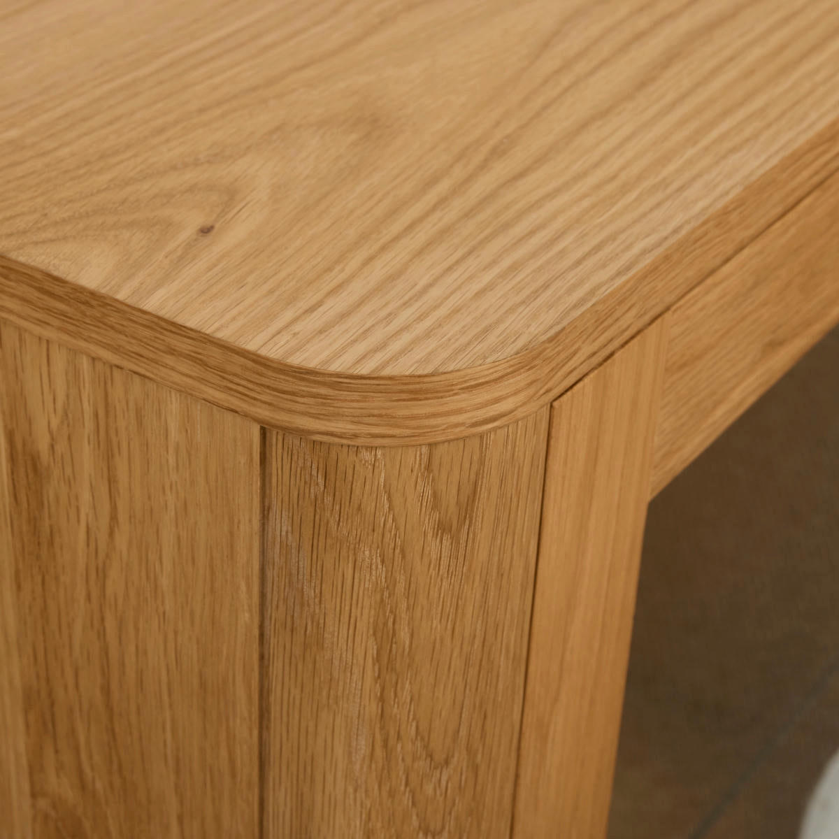 VITRINE Eiche massiv - Eichefarben/Braun, Holz/Holzwerkstoff (180/60/34cm) - Furnhouse