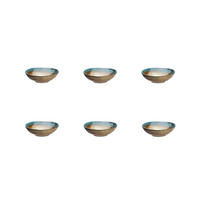 SCHÄLCHEN Island Ø11,5cm - 6er-Set - Land & sea - Braun, Keramik (11.5cm) - Björn