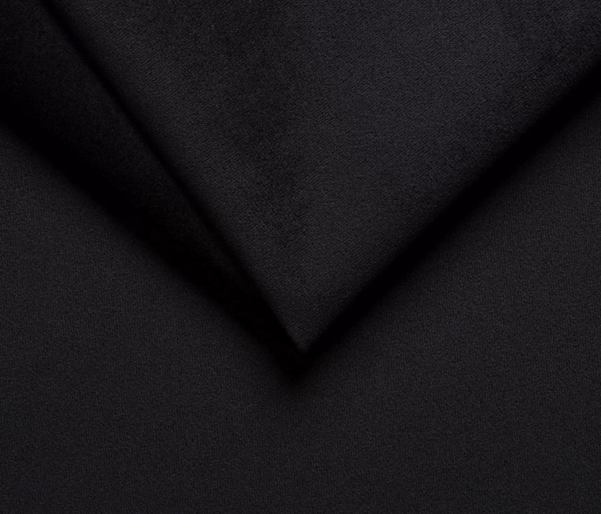 GARDEROBE Napoli 3 Kleiderschrank mit Polsterpaneelen Schwarz - Beige/Schwarz, Holzwerkstoff (140/189/40cm) - Jerpax