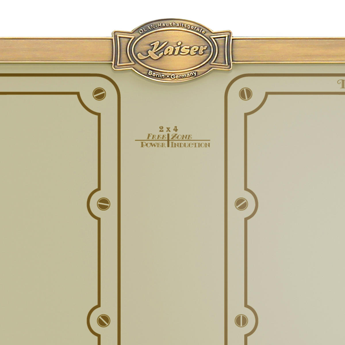 INDUKTIONSKOCHFELD - Beige, Keramik (59/5.5/52cm) - Kaiser Küchengeräte