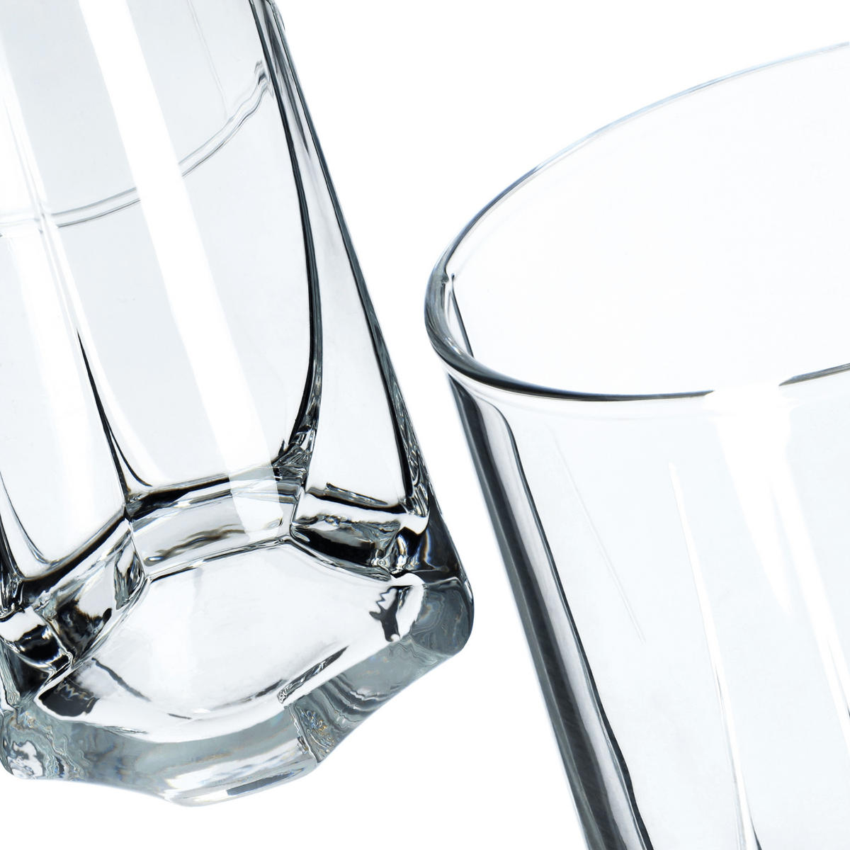 GLÄSER für Getränke und Getränke 245 ml, 6 Stk. - Transparent, Glas (0.245L) - KADAX
