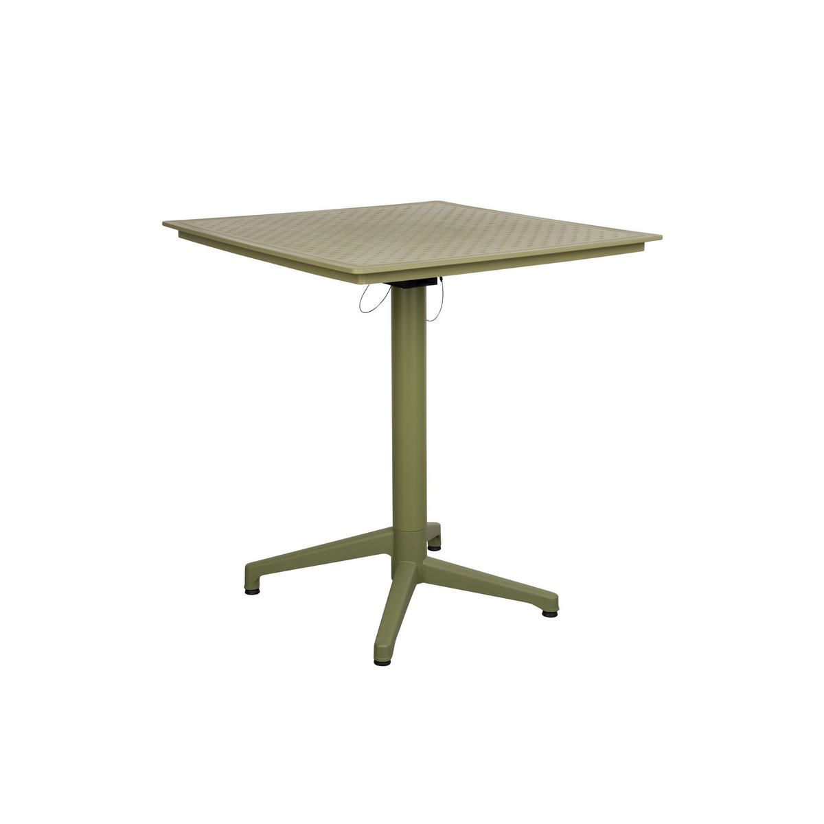 BISTROTISCH George Bistrotisch Grün - Grün, Kunststoff (70/70/76cm) - Housecraft Living