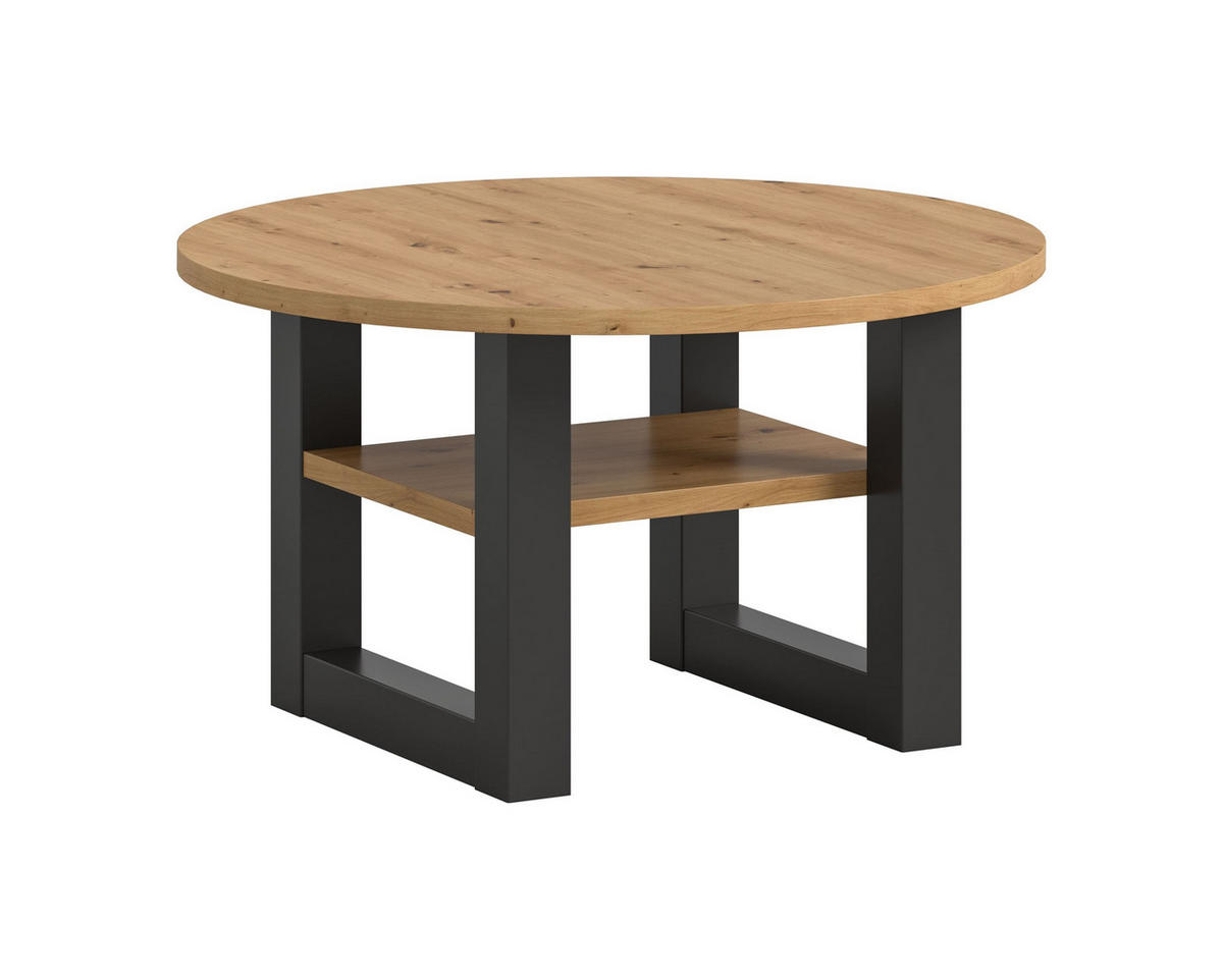 COUCHTISCH SEATTLE (B/H/T: ca. 75/42/75 cm) in Artisan Eiche Nachbildung/Artisan Eiche Nachbildung - Eiche Artisan, Holzwerkstoff (75/75/42cm)