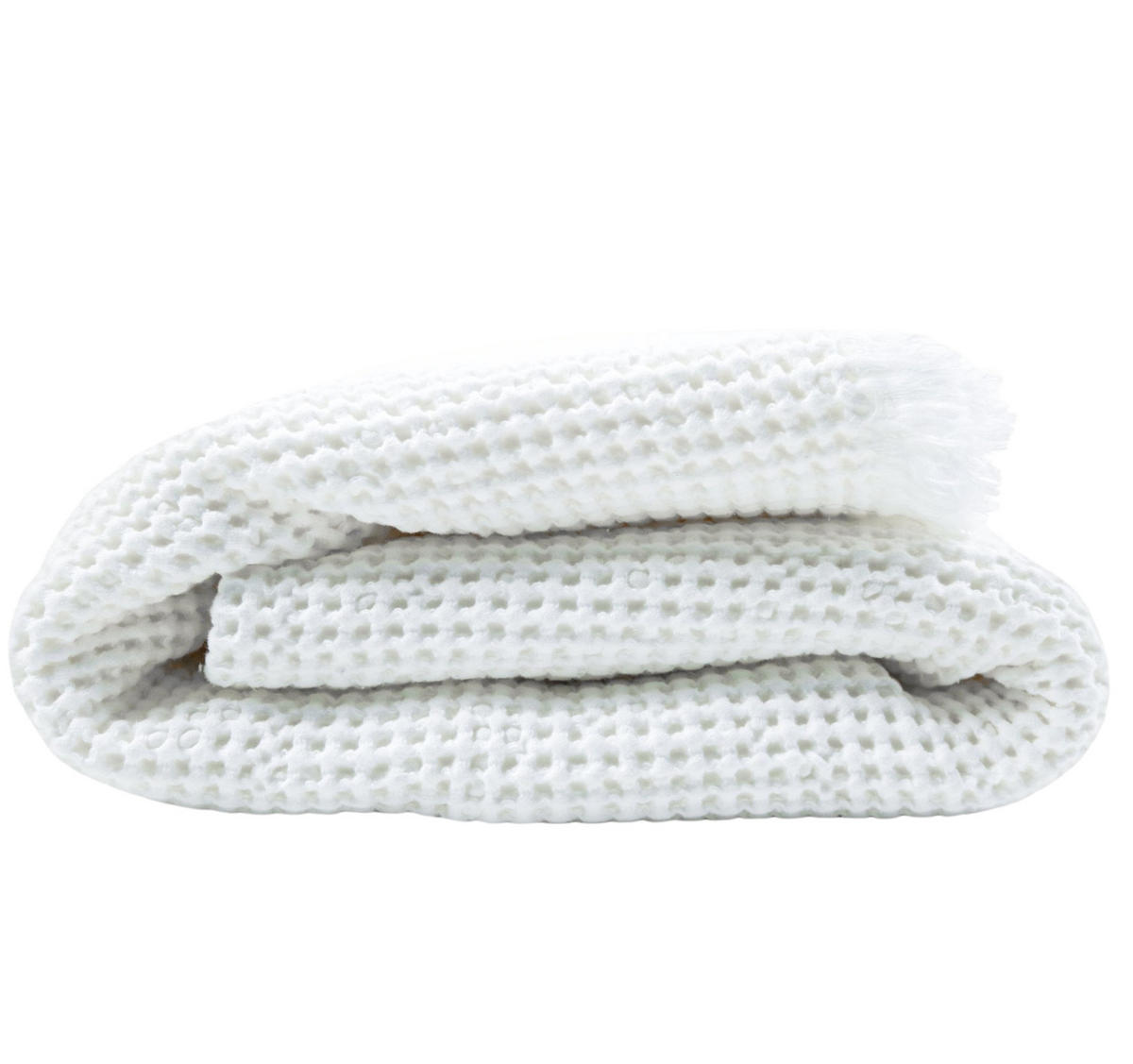 BABYDECKE Cocoon. Plaid. 130x170 cm. Weiß - Weiß, Textil (130/170cm) - SOWL