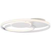 DECKENLEUCHTE Runda G99371/75 - Weiß, Metall (50/50/7cm) - Brilliant