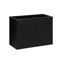 SKŘÍŇKA POD UMYVADLO 80cm Riva Černá - černá, kompozitní dřevo (80/57/39cm) - Petits-meubles