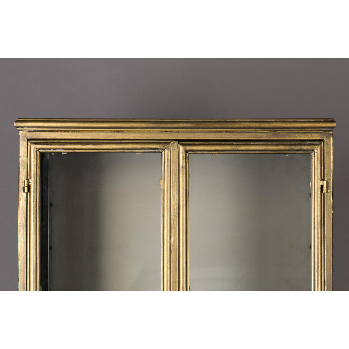 AUFBEWAHRUNGSSCHRANK Gertlush Metall Gold - Goldfarben, Metall (63.5/184/41.5cm) - Dutchbone