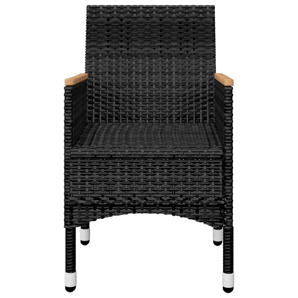 GARTENSET Yalowitz 3-teilig - Schwarz, Metall - Nettlife