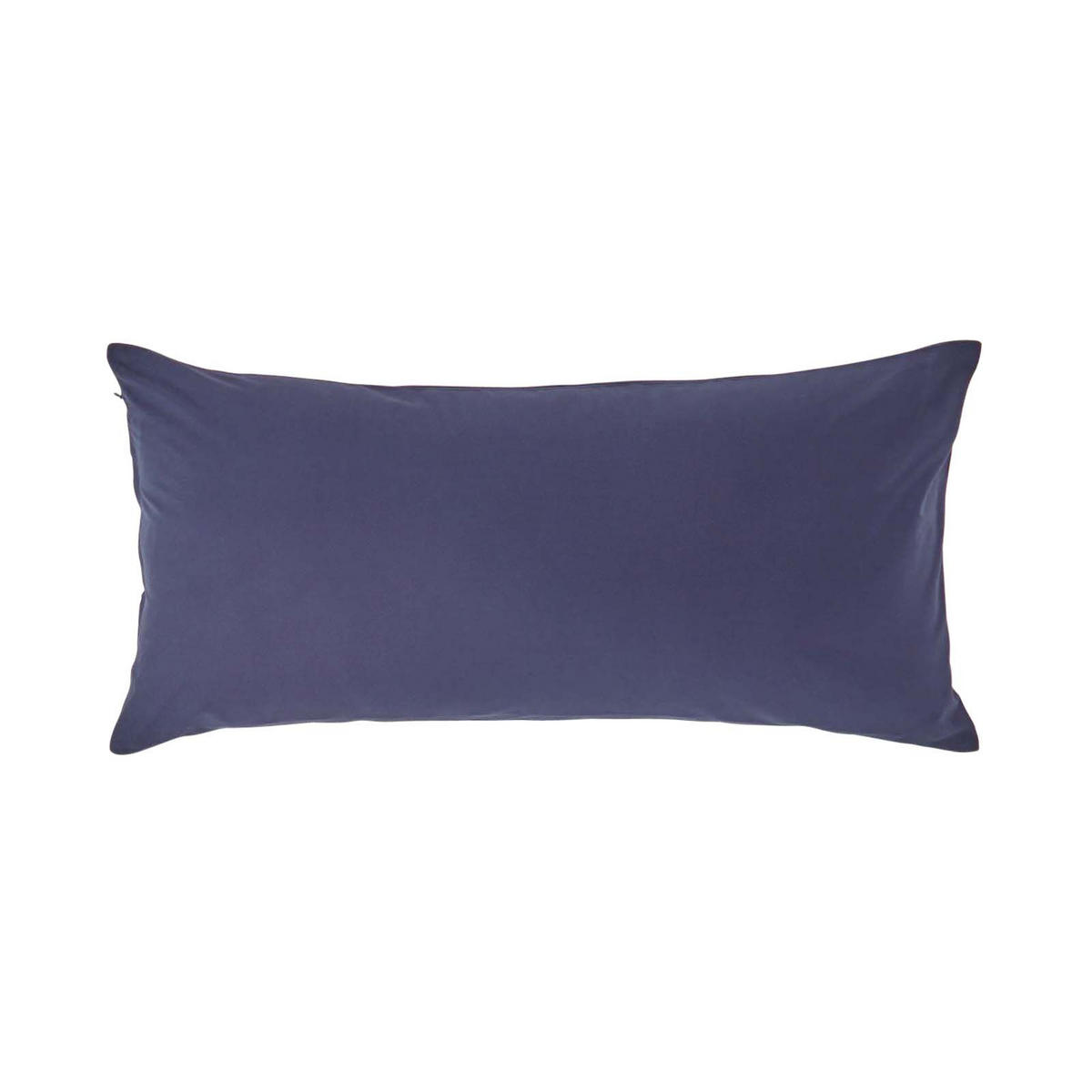 KISSENBEZUG Perkal, Ägyptische Baumwolle, Fadendichte 200 - Dunkelblau, Textil (40/80cm) - Homescapes